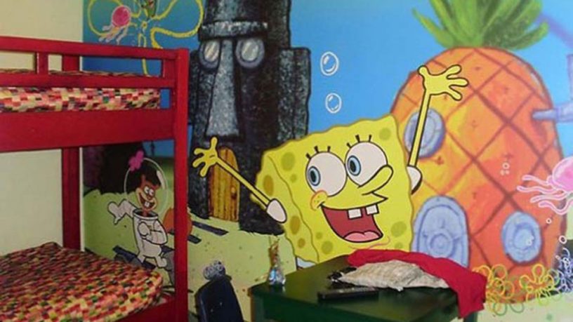 Decorate a Childs Bedroom Spongebob