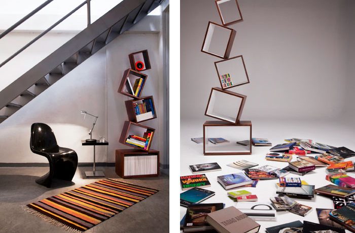 Equilibrium Bookcase Malagana Design Real Examples