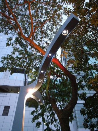 Lampposts Crotched Shape Details