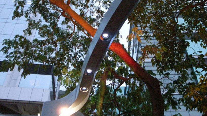 Lampposts Crotched Shape Details