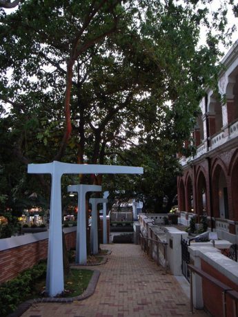 Lampposts Crotched Shape Other Side