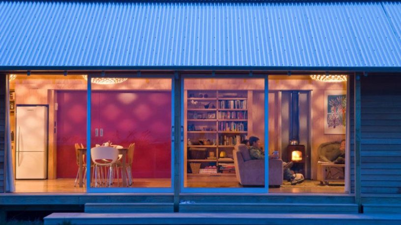 Large Sliding Glass Doors Shoal Bay House