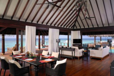 Living Room Anantara Kihavah Villas