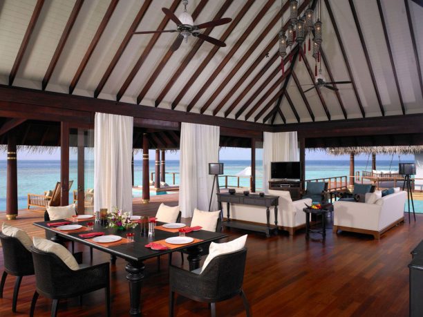 Living Room Anantara Kihavah Villas