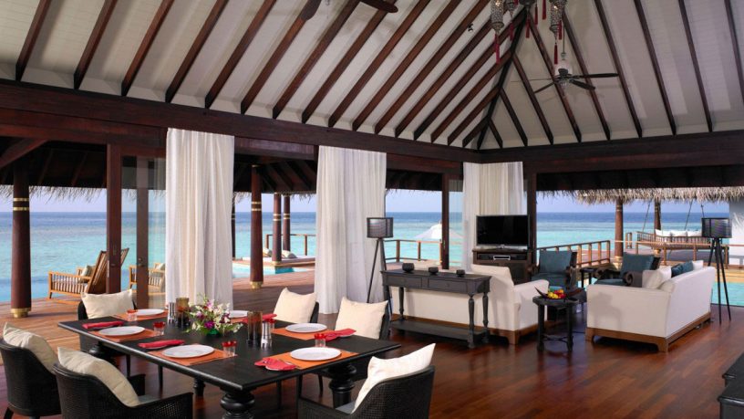 Living Room Anantara Kihavah Villas