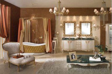 Luxury and Glamorous Classic Bathroom Furniture Lineatre