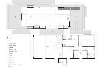Plan Picture (Blueprint) of Shoal Bay House