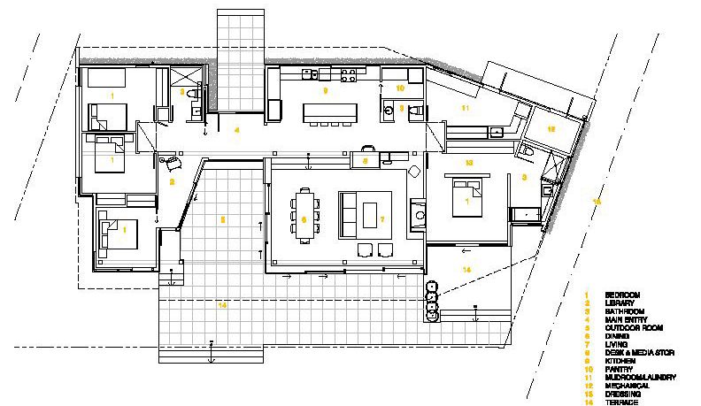 Plan Picture (Blueprint) of Shuswap Cabin by Splyce Design