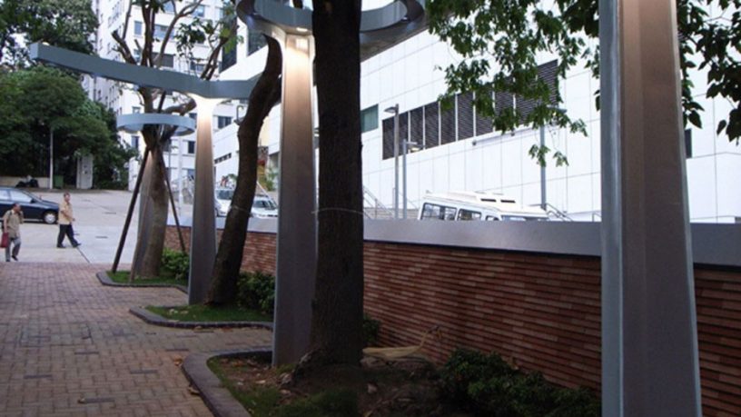 Second Lampposts Circular Shape