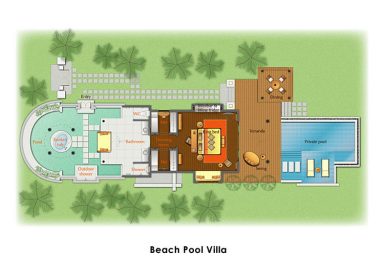 Sketch Beach Pool Anantara Kihavah Villas