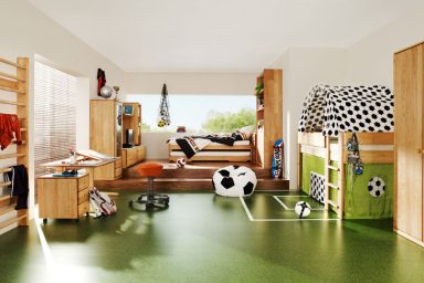 Soccer Field Cool for Kids Room Themed