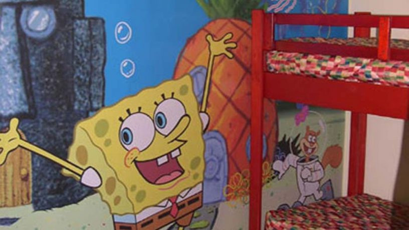 Sponge Bob Kids Bedroom Decorating Ideas
