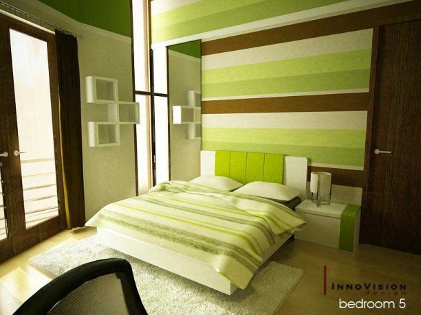 A warm bedroom with subtle lighting by Rio Laksana