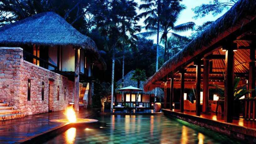 Amazing Lighting Arrangemente Como Shambhala Resort