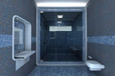 Amazing Tile Wall Bathroom Interiors by Creativegenie