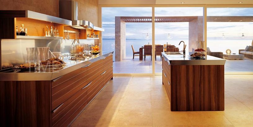 Awesome Brown Wall Kitchen