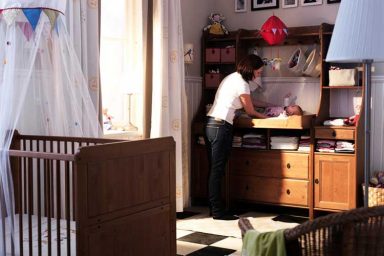 Awesome IKEA Wooden Crib Design for Baby