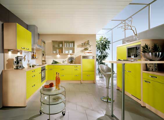 Beautiful Nobilia Yellow Kitchen Ideas