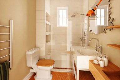 Beautiful Wooden Furniture Bathroom by Semsa