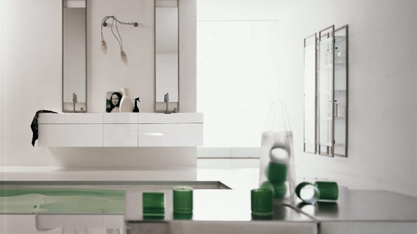Best Green and White Bathroom