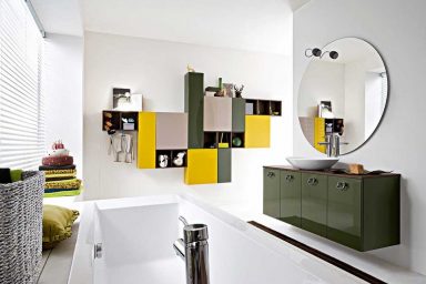 Best Shining and Colorful Bathroom