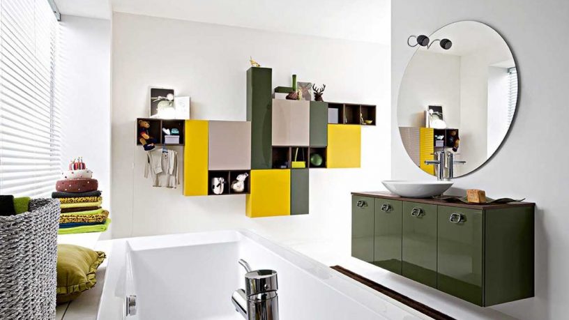Best Shining and Colorful Bathroom