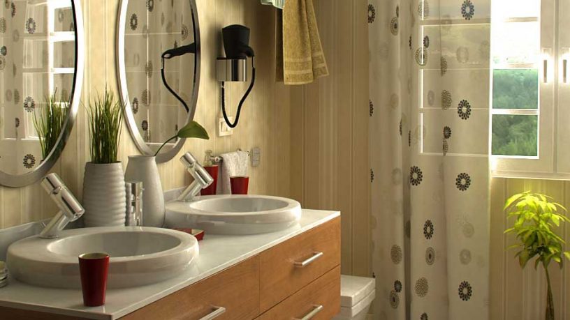 Contemporary Bathroom Neutral Tones Design Ideas