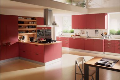 ContemporaryRed Kitchen Design Ideas