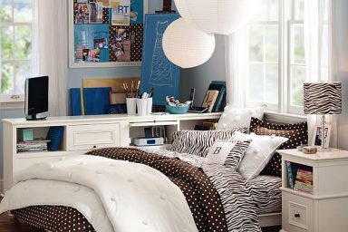 Cool Blue Dorm Room 2011