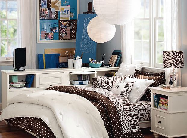 Cool Blue Dorm Room 2011