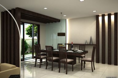 Elegant White Themed Dining Room Design Ideas