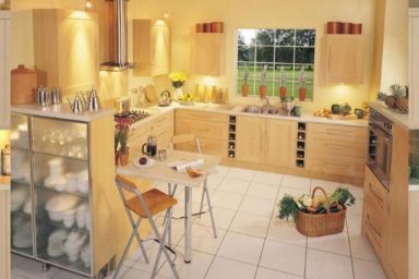 Exeter Yellow Kitchen Decoration Ideas