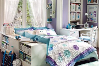 Exotic Purple Dorm Room 2011