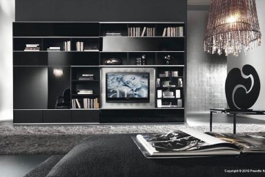 Glamorous Chandelier in Living Room