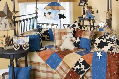 Glorious Starry Baby Crib Design