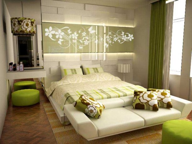 Green Retro Floral Themes Designs by Rio Laksana