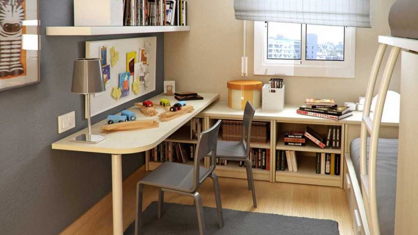 Grey Tiny Tots Room Design Ideas