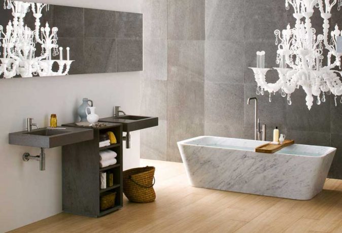 Luxury Bathrooms from Neutra With Candle Candlier