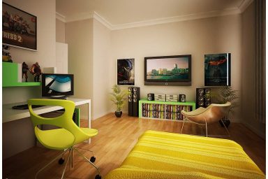 Minimalist Teen Room by Semsa