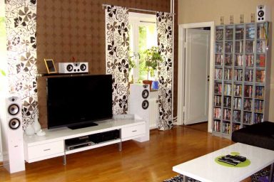 Minimalist White Amazing Living Room Tv Setup