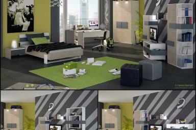 Minimalist and Modern Teenage Rooms by Feg