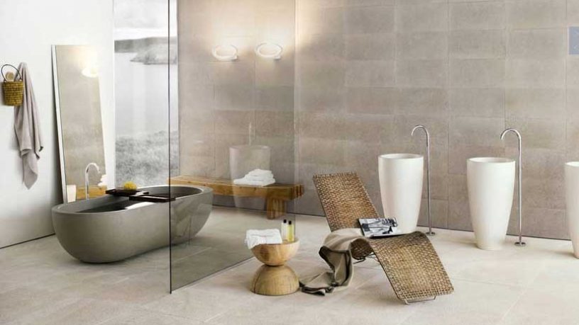 Modern Bathrooms from Neutra With Twin Wastafel