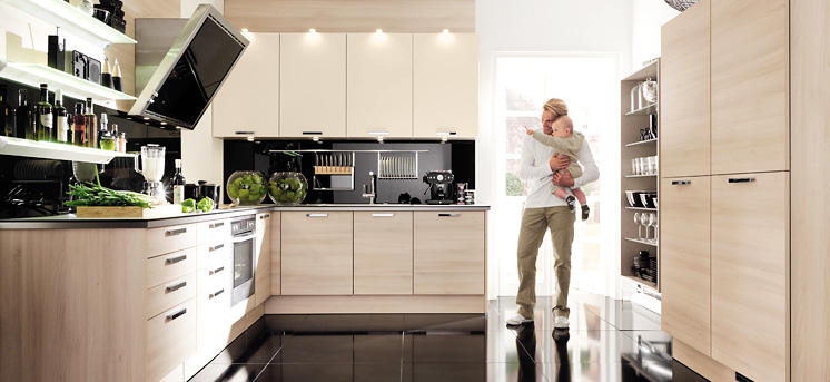 Modern Brown Kitchen Design