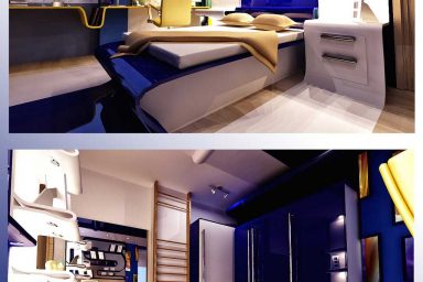 Modern and Funky Teenage Rooms by Hariye Pinar