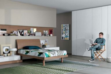 Neutral Contemporary Teenagers Room Design Ideas