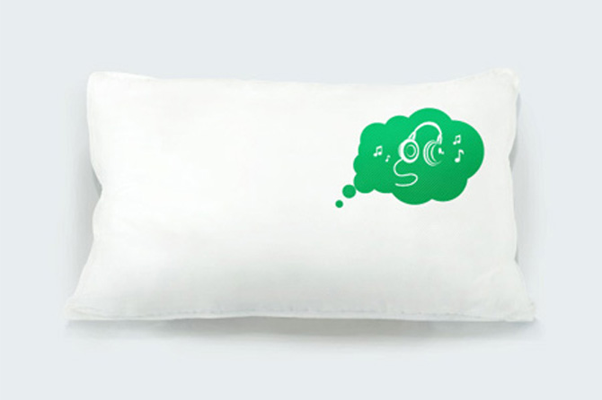 Nice Pillow Design with Green Accents