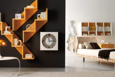 Orange and Black Teen Room By Tumide