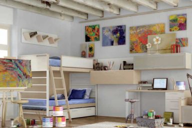 Painting Lover Theme Room design Ideas
