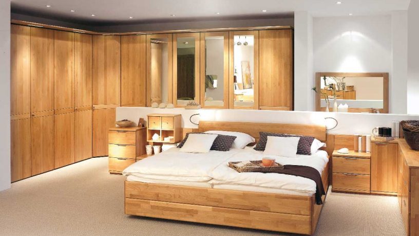 Wood Finish Bedroom Design Ideas From Hulsta