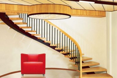 Wooden Spiral Stairs Design Ideas